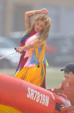 RITA ORA at a Photoshoot at Maroubra Beach in Sydney 01/17/2022