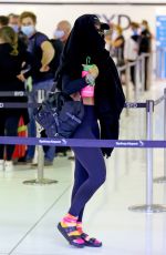 RITA ORA at Sydney Airport 01/29/2022
