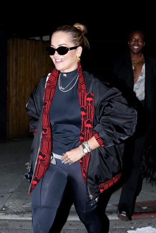 RITA ORA Leaves Zack Bia