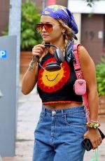 RITA ORA Out and About in Double Bay 01/10/2022
