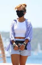 RITA ORA Out for Lunch The Boat House in Sydney 01/16/2022