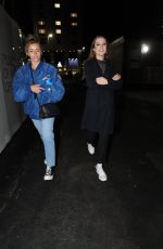 ROSE AYLING-ELLIS Arrives at Menagerie Bar and Restaurant in Manchester 01/29/2022