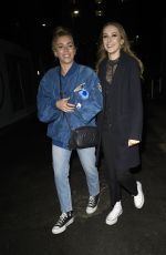ROSE AYLING-ELLIS Arrives at Menagerie Bar and Restaurant in Manchester 01/29/2022