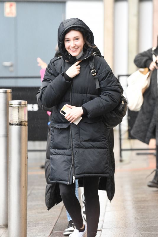 ROSE AYLING-ELLIS Heading to Strictly Come Dancing Rehearsals in Birmingham 01/19/2022
