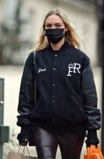 ROXY HORNER Out Shopping in Notting Hill 01/25/2022