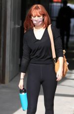 RUMER WILLIS Leaves Pilates Class in Los Angeles 01/10/2022
