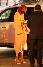 RUMER WILLIS Out for Dinner at Sunset Tower in Los Angeles 01/24/2022
