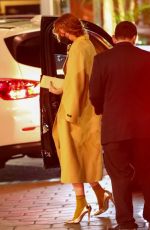 RUMER WILLIS Out for Dinner at Sunset Tower in Los Angeles 01/24/2022