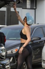 RUMER WILLIS Out for Juice at Earthbar in West Hollywood 01/17/2022