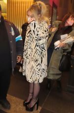 SABRINA CARPENTER Arrives at Tonight Show Starring Jimmy Fallon in New York 01/04/2022