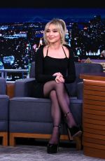 SABRINA CARPENTER at Tonight Show Starring Jimmy Fallon 01/04/2022