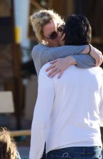 SANDRA LEE and Ben Youcef Out in Malibu 01/01/2022