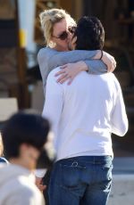 SANDRA LEE and Ben Youcef Out in Malibu 01/01/2022