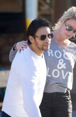 SANDRA LEE and Ben Youcef Out in Malibu 01/01/2022