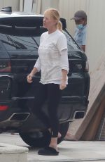 SANDRA LEE Out and About in Malibu 01/19/2022