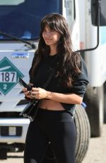SARA SAMPAIO Arrives at Pilates Class in West Hollywood 01/11/2022