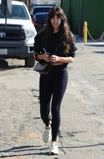 SARA SAMPAIO Arrives at Pilates Class in West Hollywood 01/11/2022