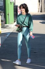 SARA SAMPAIO Heading to a Gym in West Hollywood 01/21/2022