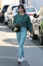 SARA SAMPAIO Heading to a Gym in West Hollywood 01/21/2022