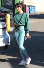 SARA SAMPAIO Heading to a Gym in West Hollywood 01/21/2022