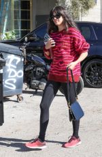SARA SAMPAIO Leaves a Gym in West Hollywood 01/14/2022