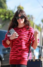 SARA SAMPAIO Leaves a Gym in West Hollywood 01/14/2022