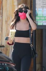 SARA SAMPAIO Leaves a Gym in West Hollywood 01/16/2022