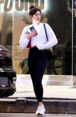 SARA SAMPAIO Leaves Dogpound Gym in Los Angeles 01/10/2022