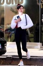 SARA SAMPAIO Leaves Dogpound Gym in Los Angeles 01/10/2022