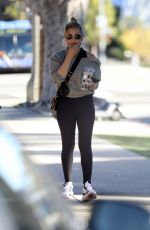 SARAH MICHELLE GELLAR Out for Iced Coffee After Workout in Brentwood 01/11/2022