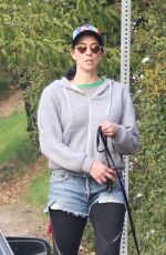 SARAH SILVERMAN Out with her Dog at a Park in Los Feliz 01/11/2022
