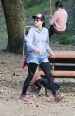 SARAH SILVERMAN Out with her Dog at a Park in Los Feliz 01/11/2022