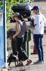 SARAH SILVERMAN Out with Her Dog in Los Angeles 01/21/2022