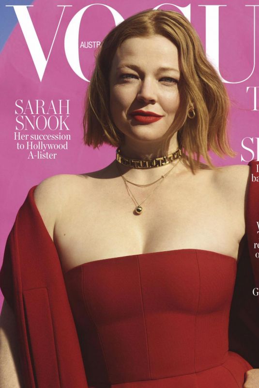 SARAH SNOOK in Vogue Magazine, Australia November 2021