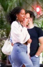 SASHA and MALIA OBAMA Out in Hollywood 01/29/2022