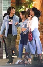 SASHA and MALIA OBAMA Out in Hollywood 01/29/2022