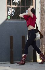 SCOUT WILLIS Heading to Yoga Class in Silverlake 01/08/2022