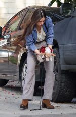 SCOUT WILLIS Out wuth Her Dog in Los Feliz 01/07/2022