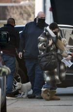SELENA GOMEZ Arrives on the Set of Murders in the Building, Season 2 in New York 01/20/2022