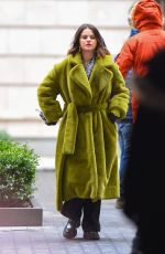 SELENA GOMEZ on the Set of Only Murders in the Building, Season 2 in New York 01/24/2022