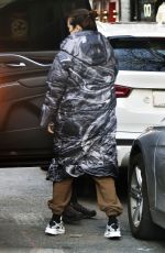 SELENA GOMEZ Out and About in New York 01/23/2022