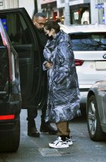 SELENA GOMEZ Out and About in New York 01/23/2022