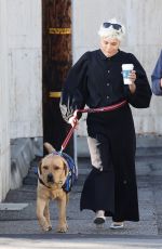 SELMA BLAIR and Ron Carlson Out for Coffee in Studio City 12/31/2021