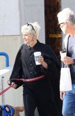 SELMA BLAIR and Ron Carlson Out for Coffee in Studio City 12/31/2021