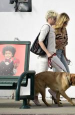 SELMA BLAIR and SARAH MICHELLE GELLAR Out for Lunch in Los Angeles 01/28/2022
