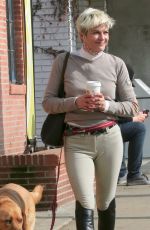 SELMA BLAIR at Alfred Coffee in Studio City 01/19/2022