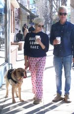 SELMA BLAIR Out for Coffee in Los Angeles 01/11/2022