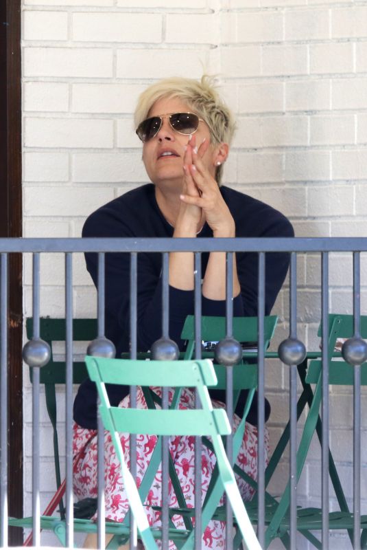 SELMA BLAIR Out for Coffee in Los Angeles 01/11/2022