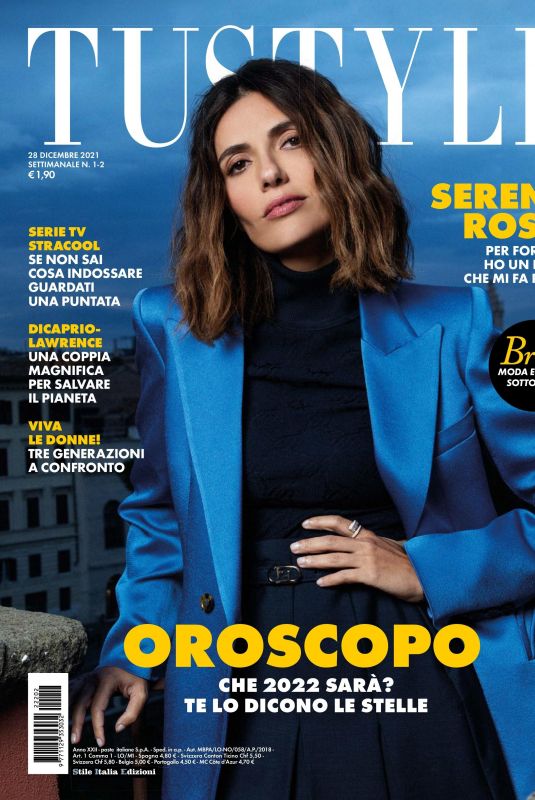 SERENA ROSSI in TuStyle Magazine, December 2021