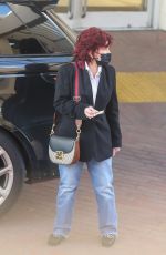 SHARON OSBOURNE Shopping at Neiman Marcus in Beverly Hills 01/06/2022